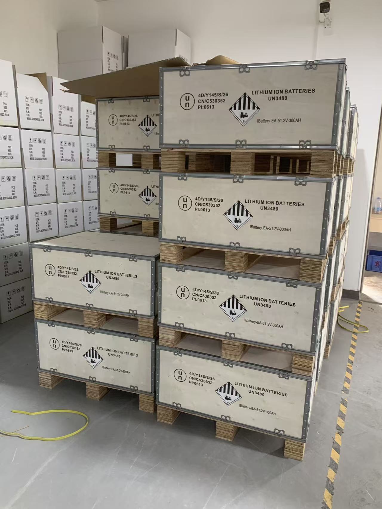 Dangerous-goods storage — segregation and handling